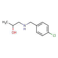 1-{[(4-chlorophenyl)methyl]amino}propan-2-ol