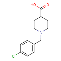 1-[(4-chlorophenyl)methyl]piperidine-4-carboxylic acid