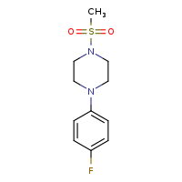 1-(4-fluorophenyl)-4-methanesulfonylpiperazine