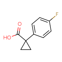 1-(4-fluorophenyl)cyclopropane-1-carboxylic acid