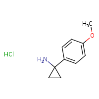 1-(4-methoxyphenyl)cyclopropan-1-amine hydrochloride