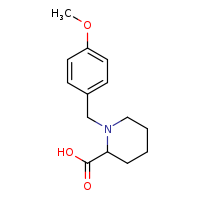 1-[(4-methoxyphenyl)methyl]piperidine-2-carboxylic acid