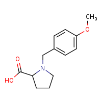 1-[(4-methoxyphenyl)methyl]pyrrolidine-2-carboxylic acid