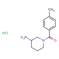 1-(4-methylbenzoyl)piperidin-3-amine hydrochloride