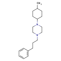 1-(4-methylcyclohexyl)-4-(3-phenylpropyl)piperazine