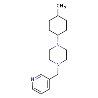 1-(4-methylcyclohexyl)-4-(pyridin-3-ylmethyl)piperazine