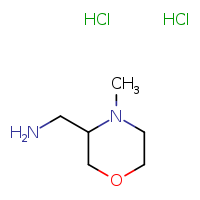 1-(4-methylmorpholin-3-yl)methanamine dihydrochloride