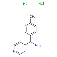 1-(4-methylphenyl)-1-(pyridin-4-yl)methanamine dihydrochloride