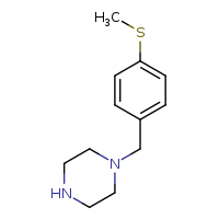 1-{[4-(methylsulfanyl)phenyl]methyl}piperazine