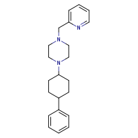 1-(4-phenylcyclohexyl)-4-(pyridin-2-ylmethyl)piperazine
