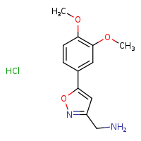 1-[5-(3,4-dimethoxyphenyl)-1,2-oxazol-3-yl]methanamine hydrochloride