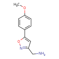 1-[5-(4-methoxyphenyl)-1,2-oxazol-3-yl]methanamine
