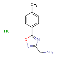 1-[5-(4-methylphenyl)-1,2,4-oxadiazol-3-yl]methanamine hydrochloride
