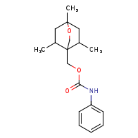 {1,5,8-trimethyl-2-oxabicyclo[2.2.2]octan-4-yl}methyl N-phenylcarbamate