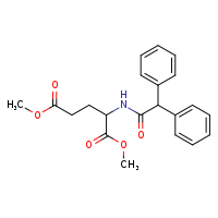 1,5-dimethyl 2-(2,2-diphenylacetamido)pentanedioate