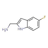 1-(5-fluoro-1H-indol-2-yl)methanamine