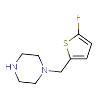 1-[(5-fluorothiophen-2-yl)methyl]piperazine
