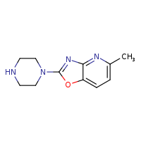 1-{5-methyl-[1,3]oxazolo[4,5-b]pyridin-2-yl}piperazine