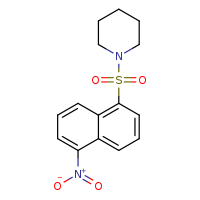 1-(5-nitronaphthalen-1-ylsulfonyl)piperidine