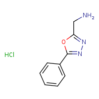 1-(5-phenyl-1,3,4-oxadiazol-2-yl)methanamine hydrochloride