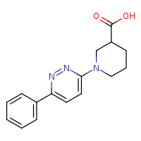 1-(6-phenylpyridazin-3-yl)piperidine-3-carboxylic acid