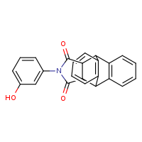 17-(3-hydroxyphenyl)-17-azapentacyclo[6.6.5.0²,?.0?,¹?.0¹?,¹?]nonadeca-2(7),3,5,9(14),10,12-hexaene-16,18-dione