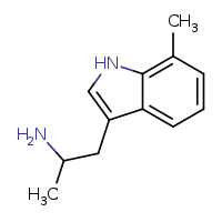 1-(7-methyl-1H-indol-3-yl)propan-2-amine