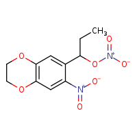 1-(7-nitro-2,3-dihydro-1,4-benzodioxin-6-yl)propyl nitrate