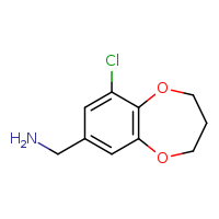 1-(9-chloro-3,4-dihydro-2H-1,5-benzodioxepin-7-yl)methanamine
