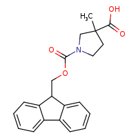 1-[(9H-fluoren-9-ylmethoxy)carbonyl]-3-methylpyrrolidine-3-carboxylic acid