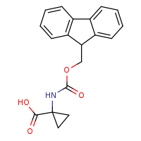 1-{[(9H-fluoren-9-ylmethoxy)carbonyl]amino}cyclopropane-1-carboxylic acid