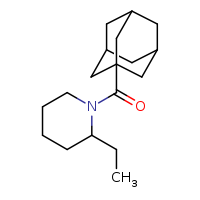 1-(adamantane-1-carbonyl)-2-ethylpiperidine