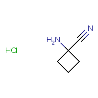 1-aminocyclobutane-1-carbonitrile hydrochloride