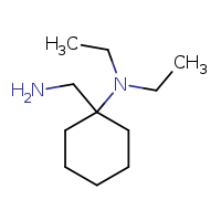 1-(aminomethyl)-N,N-diethylcyclohexan-1-amine