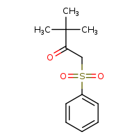 1-(benzenesulfonyl)-3,3-dimethylbutan-2-one