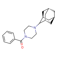 1-benzoyl-4-[(1r,3r,5r,7r)-adamantan-2-yl]piperazine
