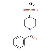 1-benzoyl-4-methanesulfonylpiperazine