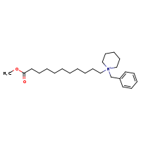 1-benzyl-1-(11-methoxy-11-oxoundecyl)piperidin-1-ium