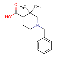 1-benzyl-3,3-dimethylpiperidine-4-carboxylic acid