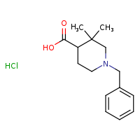 1-benzyl-3,3-dimethylpiperidine-4-carboxylic acid hydrochloride
