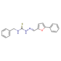 1-benzyl-3-[(E)-[(5-phenylfuran-2-yl)methylidene]amino]thiourea