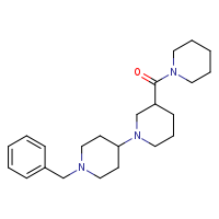1'-benzyl-3-(piperidine-1-carbonyl)-1,4'-bipiperidine