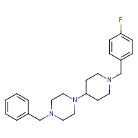 1-benzyl-4-{1-[(4-fluorophenyl)methyl]piperidin-4-yl}piperazine