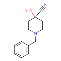 1-benzyl-4-hydroxypiperidine-4-carbonitrile