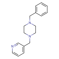 1-benzyl-4-(pyridin-3-ylmethyl)piperazine