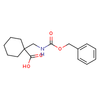 1-({[(benzyloxy)carbonyl]amino}methyl)cyclohexane-1-carboxylic acid