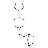 1-{bicyclo[2.2.1]hept-5-en-2-ylmethyl}-4-(pyrrolidin-1-yl)piperidine