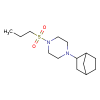 1-{bicyclo[2.2.1]heptan-2-yl}-4-(propane-1-sulfonyl)piperazine