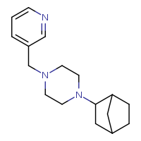 1-{bicyclo[2.2.1]heptan-2-yl}-4-(pyridin-3-ylmethyl)piperazine