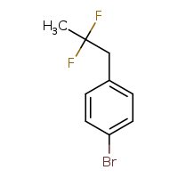 1-bromo-4-(2,2-difluoropropyl)benzene